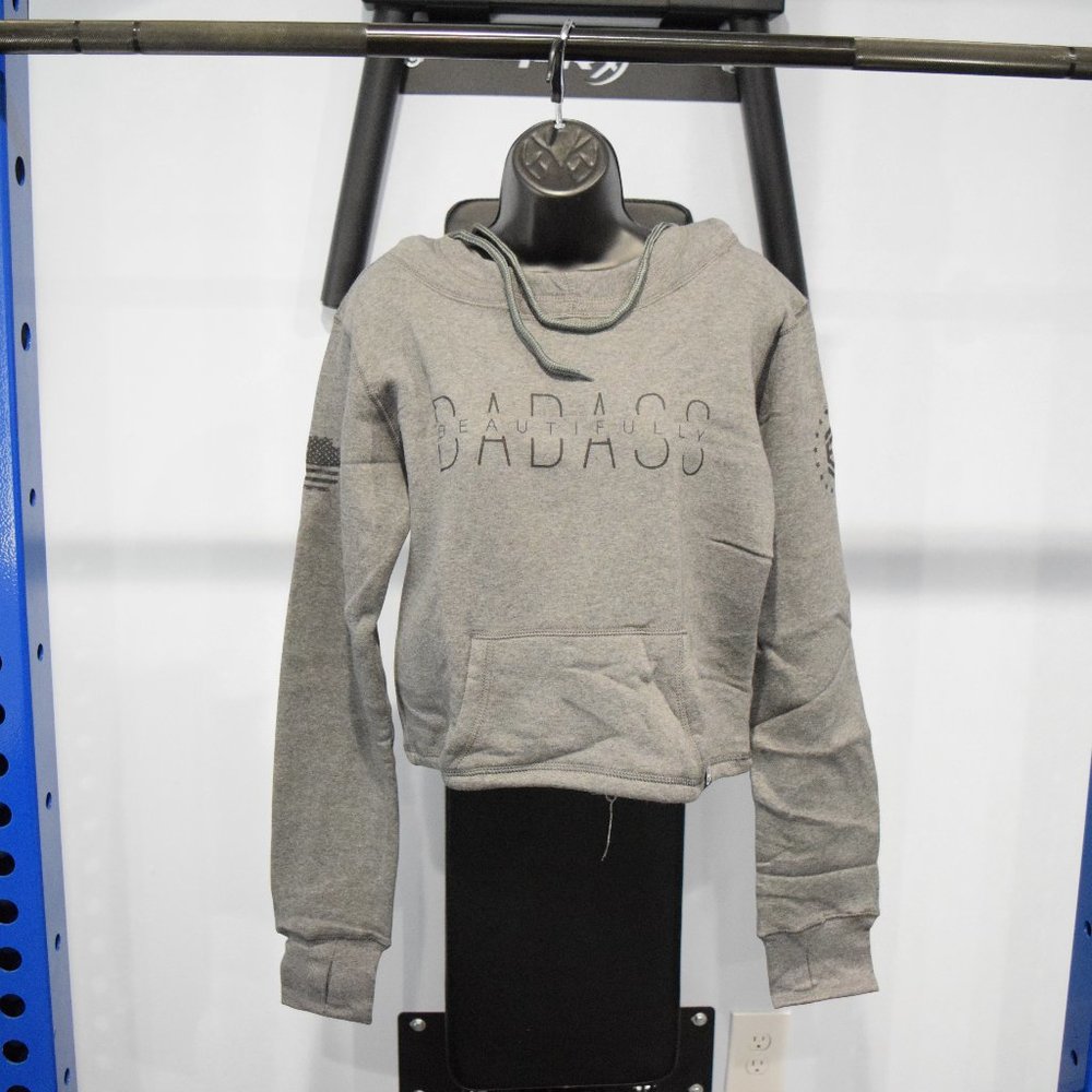 Beautifully Badass Cropped Sweatshirt‎